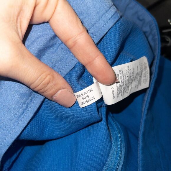 J. Crew Blue Back Slit Pencil Skirt Size 4 - Picture 7 of 7